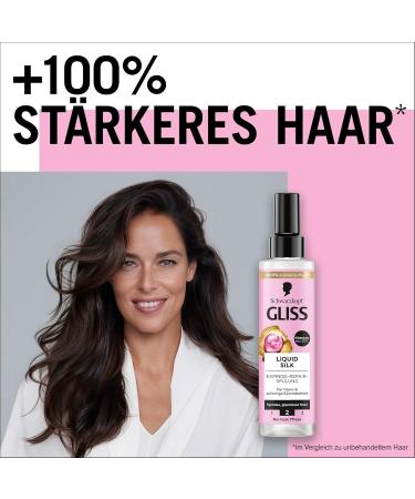 Gliss Express Silk Repair Conditioner (200 ml) for exceptionally soft hair with heat protection up to 230 C - Buy Online on GoSupps.com