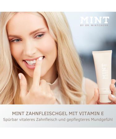 MINT Gum Care Gel with Vitamin E (75 ml) Antioxidant Oral Care for Stressed Gums Enriched with Vitamin B12, Peppermint Oil, Cucumber & Lemon Extracts Alcohol-Free Vegan - Buy Online on GoSupps.com