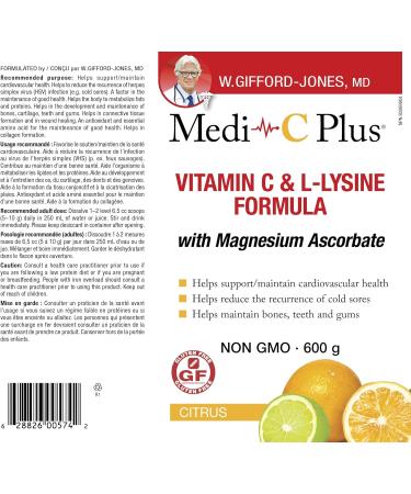 W.GIFFORD-JONES MEDI C Plus (600 gr) - Buy Online on GoSupps.com