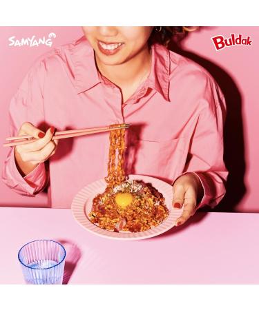 Samyang Hot Spicy Chicken Ramen Noodle Combo (Carbonara 5 Packs & Cheese 5 Packs) - Buy Online on GoSupps.com