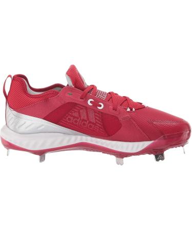 adidas Men's Fv9039 Baseball Shoe 5.5 - Power Red/Silver/White | Official Site - Buy Online on GoSupps.com