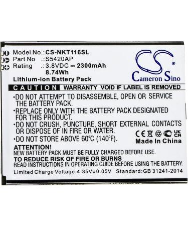 2300mAh Replacement Battery for S5420AP C1 2019 & TA-1165 - International Shipping Available - Buy Online on GoSupps.com