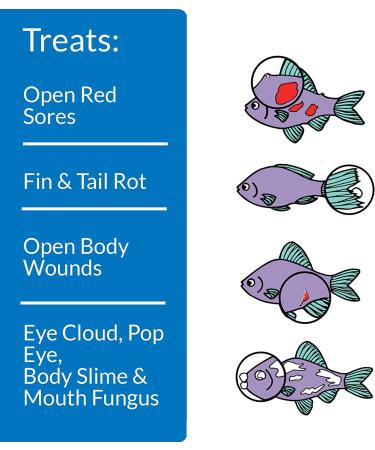 API MELAFIX Fish Remedy 16oz - Natural Tea Tree Extract for Bacterial Infections, Fins Repair & Disease Prevention - Buy Online on GoSupps.com