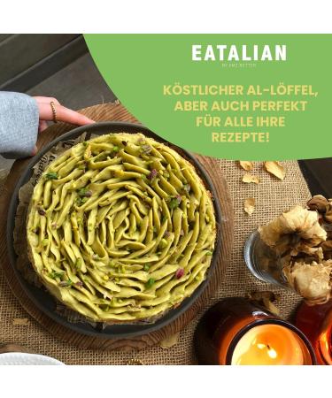 Buy Eatalian Vegan Pistachio Cream - Delicious Italian Spread 200g | Perfect for Bread Ice Cream & Cakes - Buy Online on GoSupps.com