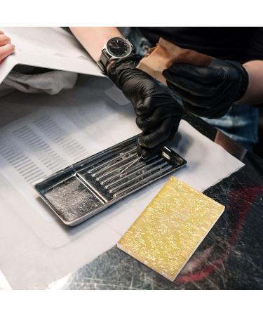 Beaupretty Acrylic Nail Drill Holder - 12-Hole Manicure Tool Organizer for Salon & Home Use | Golden 9x6 cm - Buy Online on GoSupps.com