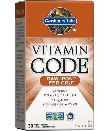 Vitamin Code Raw Iron - Buy Online on GoSupps.com