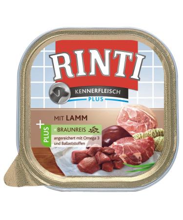 RINTI Kennerfleisch Lamb + Brown Rice 9 x 300 g Lamb + Brown Rice 300 g (Pack of 9)