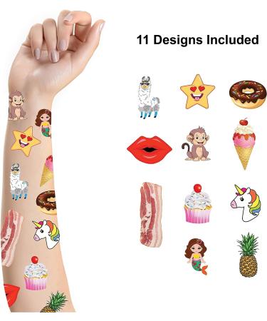 Bioswiss Assorted Food Animal and Character Shaped Bandages - 100 Pack Latex Free Adhesive Bandage for Kids and Adults - Buy Online on GoSupps.com