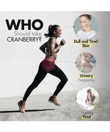 Cranberry 50X Extract 120 Vegetarian Capsules dmannose UTI urinary tract infection bladder control women probiotic cranberry concentrate Allergen-Free Non-GMO Canada Made - Buy Online on GoSupps.com