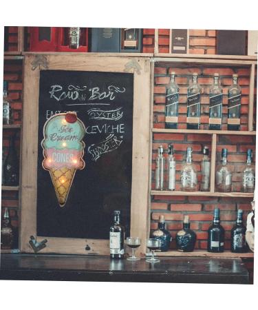 Angoily Pendant Sign Cafe Led Delicate Kitchen Diner Home Light Decor Unique Hanging Metal Backdrop - Buy Online on GoSupps.com