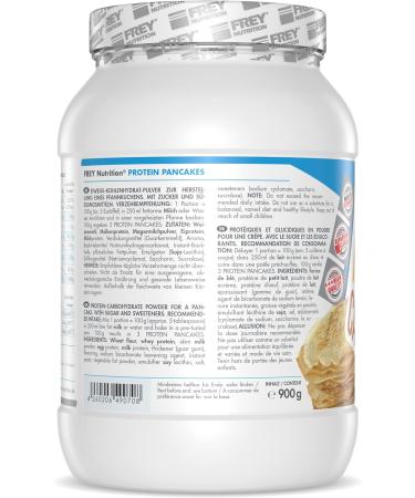Frey Nutrition Protein Pancakes - 900g Pack | High Protein Low Carb Delicious & Easy International Shipping - Buy Online on GoSupps.com