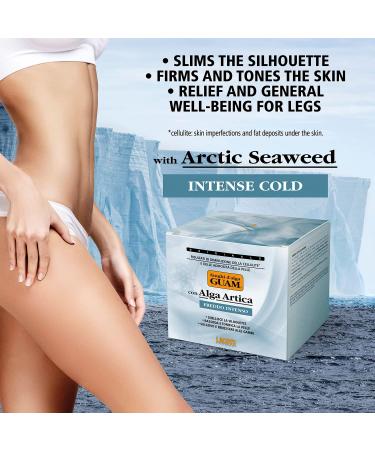 Guam Mud D'Alga Cold Intense with Alga Artica 500g - Skin-Firming Body Wrap for Detox and Slimming - Buy Online on GoSupps.com