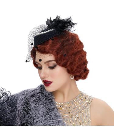 STfantasy 1920s Flapper Finger Wave Wigs - Blonde Mixed Hair for Women | International Shipping - Buy Online on GoSupps.com