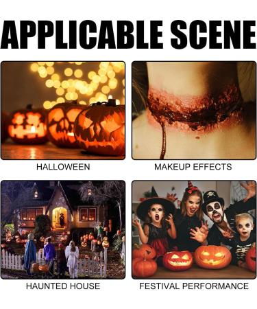 Scar Wax Coagulated Kit - Ultimate Halloween SFX Makeup for Realistic Effects | Portable & Convenient with Spatula Included - Buy Online on GoSupps.com