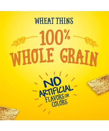 Wheat Thins Big Whole Grain Crackers - 6 Boxes (6-8 oz each) | Pack of 6 - Buy Online on GoSupps.com