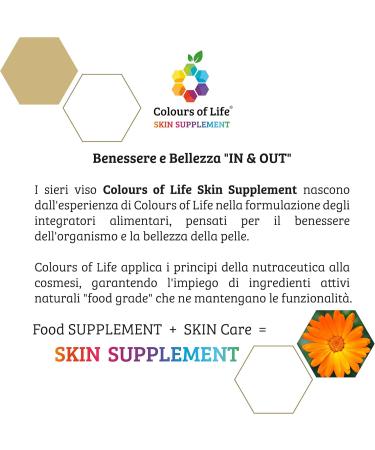 Optima Naturals Srl Antioxidant base cream with organic calendula extract with moisturizing effect to use together with your favorite facial serum Colors Of Life 50 ml - Buy Online on GoSupps.com