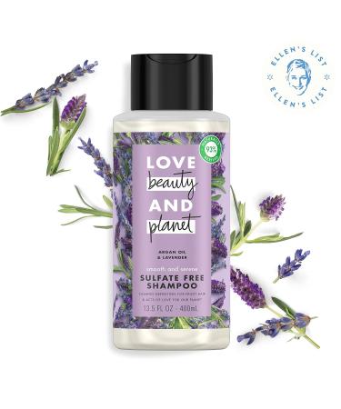 Love Beauty and Planet Smooth & Serene Argan Oil Shampoo - Frizz Control Sulfate Free 13.5 oz - Buy Online on GoSupps.com