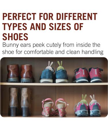 Monkey Business Shoe Odor Eliminators - 2 Cute Bunny Deodorizers for Sneakers, Activated Charcoal Freshness for Wadrobe, Lockers & Gym Bags, Eco-Friendly Refill - Sneakers Peeker Green White - Buy Online on GoSupps.com