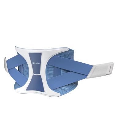 NEENCA Back Support Brace Adjustable Lumbar Support Belt with Patented Bionic Support System Waist Wrap for Lower Back Pain Relief Injuries Sciatica Scoliosis Herniated Disc Heavy Lifting Work Medium Navy Blue