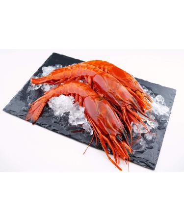 Sepehr Dad Carabineros |Red giant shrimp |Great Red Shrimp |Whole shrimp |Raw |Wildfang |Western Indian Ocean |800g 800 g (1 Pack)
