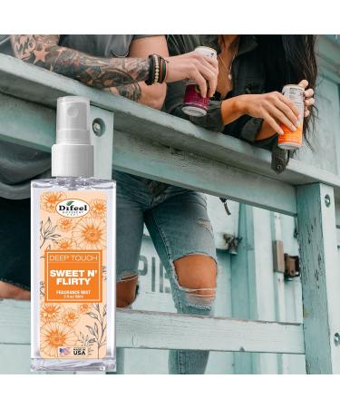 Difeel Deep Touch Body Mist Spray - Sweet n' Flirty 3 Ounces - Buy Online on GoSupps.com