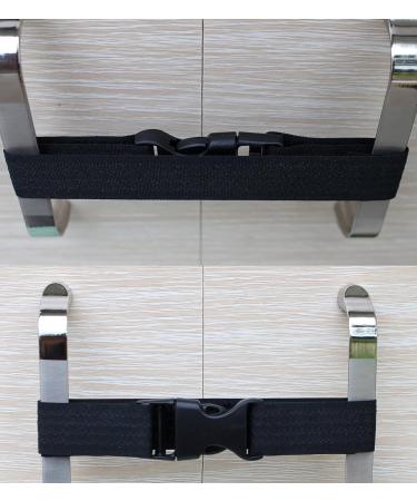 Yulaiyoen Child Safety Cupboard Locks - Adjustable Straps for Cabinets & Fridge, Black - Buy Online on GoSupps.com