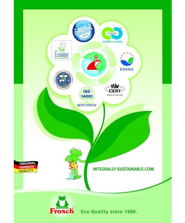 Buy Frosch Citrus Laundry Detergent 20WL - Eco-Friendly 1.8 Litre - International Shipping Available - Buy Online on GoSupps.com