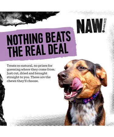NAW | Buffalo Jerky | 100g Pack | Premium Dog Treats | Helps Support Healthy Dental Hygiene | 100% Buffalo | A Leaner Source Of Protein Jerky 100 g (Pack of 1) - Buy Online on GoSupps.com