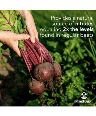 Plantfusion Organic Beet Root Powder - Non-GMO Vegan Superfood for Blood Flow & Circulation - Fermented Whole Food Nutrition - Gluten-Free 6.34 oz (30 Servings - Buy Online on GoSupps.com