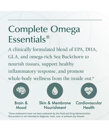 Natura Health Products Complete Omega Essentials Supplement - Balanced Blend of Omega 3 6 7 & 9 Fatty Acids - Featuring Fish Oil Concentrate Borage Seed Oil Sea Buckthorn Berry (120 softgels) - Buy Online on GoSupps.com