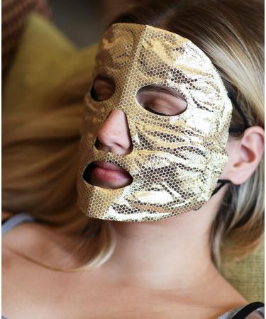 3 Pack Self-Heating Facial Masks - Divine Lights Moisturizing Spa Experience for Relaxation - Buy Online on GoSupps.com
