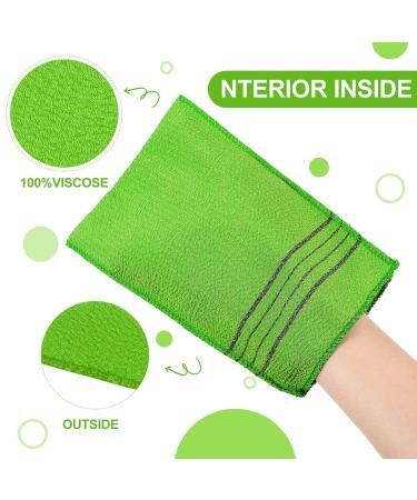12 Pack Korean Peeling Gloves - Body Peeling Towels & Washcloths for Shower | Exfoliating Italy Cloths - Buy Online on GoSupps.com