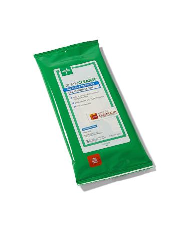 Medline Readycleanse Meatal and Perineal Cleansing Cloth - Fragrance Free, Hypoallergenic - 8 x 8, 5 Count, Pack of 30 - 150 Total Cloths - Buy Online on GoSupps.com