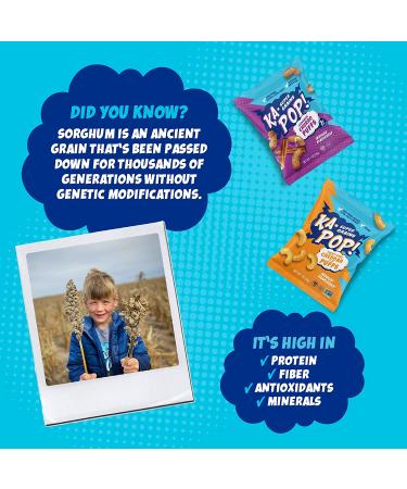 Ka-Pop! Popped Puffs - Cinnamon Churro & Vegan Cheddar | 24 Pack | Healthy Snacks - Buy Online on GoSupps.com