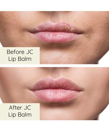 Organic Natural Lip Balm for Women - Juicy Chemistry Damask Rose & Fig (5g) | 100% Natural Moisturizer for Dry & Chapped Lips - Buy Online on GoSupps.com