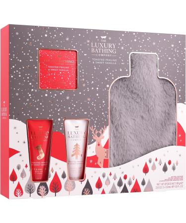 The Luxury Bathing Company - Toasted Praline & Sweet Vanilla Snuggly Gift Set - Vegan Friendly - Buy Online on GoSupps.com