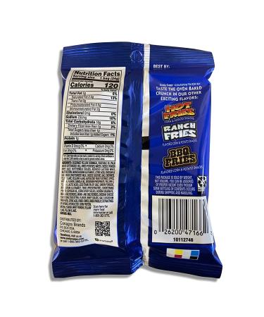 Cheddar & Hot Fries Snacks Value Pack by Tribeca Curations | 120 Cal Packs | 24 Bags Each - Buy Online on GoSupps.com
