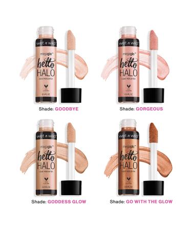 Wet n Wild MegaGlo Hello Halo Liquid Highlighter - Halo Gorgeous (300) | Radiant Glow & Long-lasting Shine - Buy Online on GoSupps.com