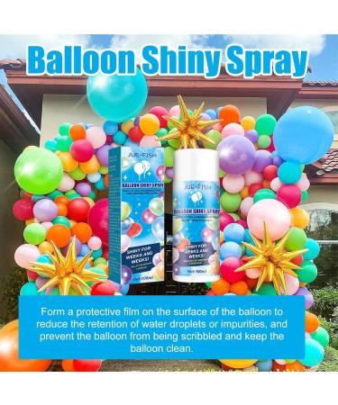 Aerosol Balloon Spray - 100ml Balloon High Shine Spray for Balloons Quick Apply Long Lasting Balloon Brightener Spray 1 Pack - Buy Online on GoSupps.com