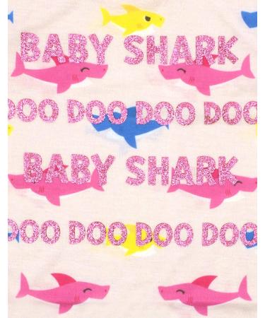 Baby Shark Glitter Pink Girl's T-Shirt | All-Over Print | 3-4 Years - Buy Online on GoSupps.com