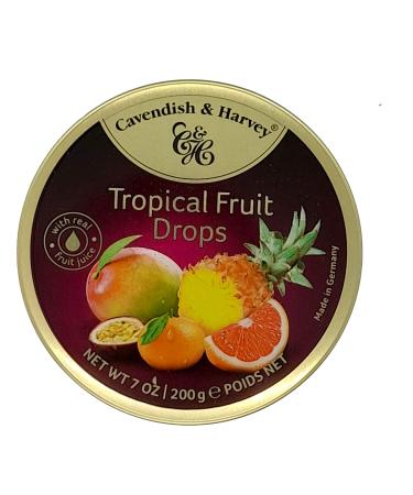 Cavendish & Harvey Cavendish & Harvey Drops Tropical Fruit Drops 200 g