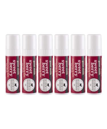 Dionis Goat Milk Lip Balm Sweet Berry 0.28oz (Pack of 6)