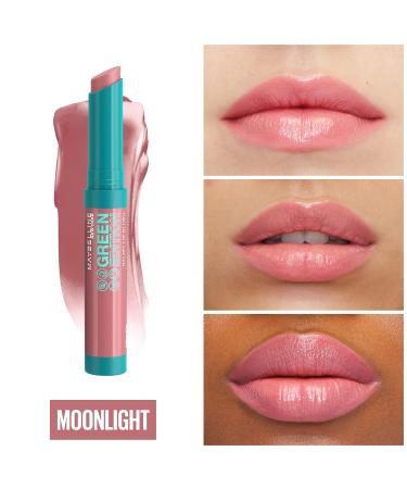 Maybelline Green Edition Balmy Lip Blush - Moonlight Pink Nude (1 Count) | Infused with Mango Oil - Buy Online on GoSupps.com