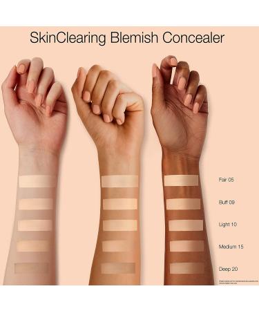 Neutrogena SkinClearing Blemish Concealer with Salicylic Acid | Non-Comedogenic & Oil-Free | Cover, Treat & Prevent Breakouts | Light 10 | 0.05 oz - Buy Online on GoSupps.com