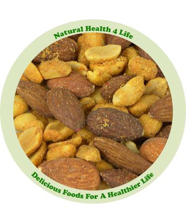 Natural Health 4 Life Snack Nut Mixes Sweet & Salty Spicy Sweet & Smokey 150g in Kraft Foil Lined Resealable Pouches (3 Pouches) Natural Health 4 Life 3 Snack Mix Set Sweet & Salty Spicy Sweet & Smokey. 150g x 3. - Buy Online on GoSupps.com