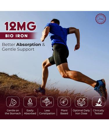 Cosmic Doctor - Bio Iron Capsules - Supplement for Energy Immune Support & Healthy Red Blood Cell Production Gentle on Stomach 60 Capsules - Buy Online on GoSupps.com