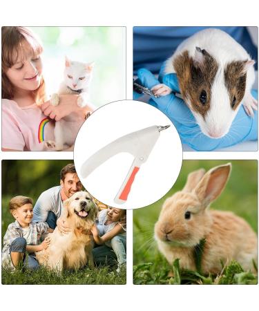 Mimoqk Pet Nail Clippers Pet Nail Clippers and Nail Clippers Stainless Steel - Pet Grooming Tool - Dog Nail Clipper White - Buy Online on GoSupps.com