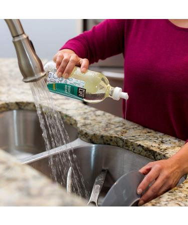 Better Life Lemon Mint Dish Soap - Tough on Grease, Gentle on Hands, Sulfate Free - 22 Fl Oz - Buy Online on GoSupps.com