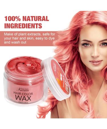 Magic Master Hair Color Wax - Red Temporary Hairstyle Cream for Men & Women | Perfect for Parties Festivals & Cosplay - Buy Online on GoSupps.com