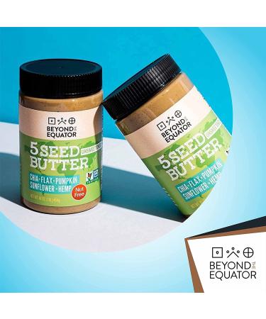 GoSupps.com - Beyond The Equator 5 Seed Butter Unsweetend 16 oz (454 g) - Buy Online on GoSupps.com